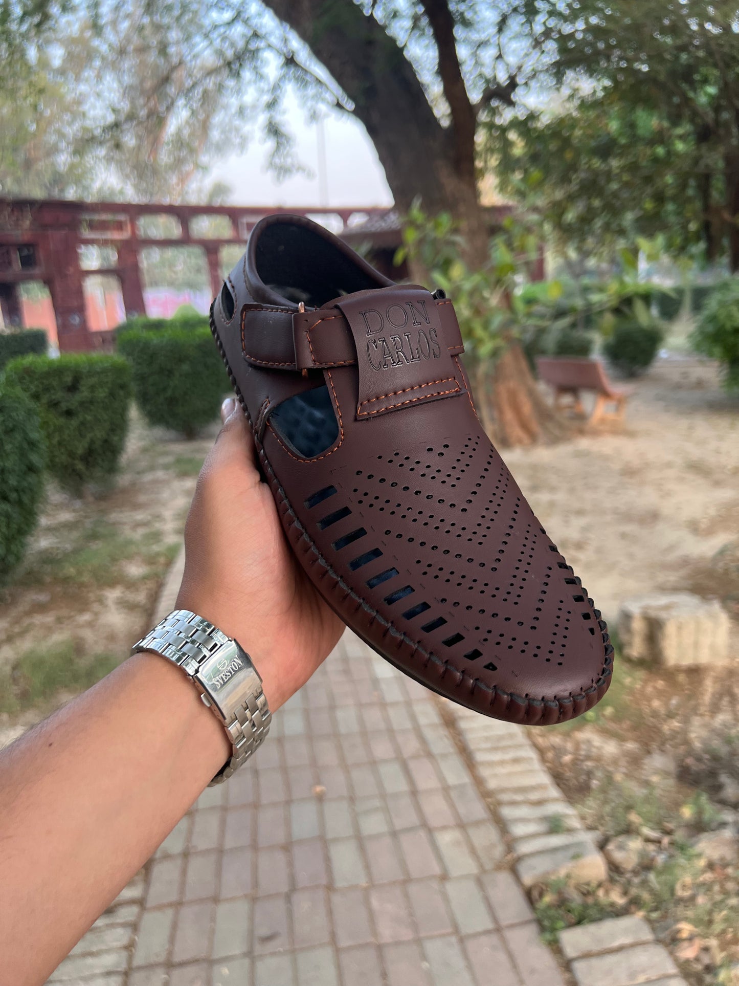 Comfortable Brown Sandal